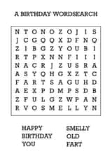 old fart Birthday Card 39404 created by HappyPotato