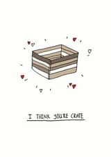 think youre Anniversary Card 24183 created by The Baldy Egg