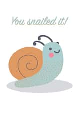 nailed it Congratulations Card 2103 created by Mellamopersona