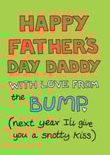Happy father's day from the bump card created by Happy Octopus by Rupert Fawcett