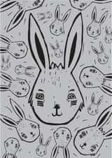 cute rabbit Card 33692 created by Pukka Design