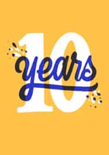 10 child Birthday Card 13350 created by Sophia Sky