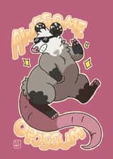Awesome opossum Card 29415 created by Clair C