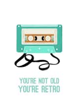 Old retro Birthday Card 5889 created by Leanne Parkinson