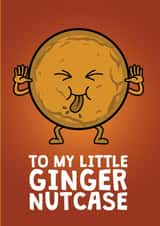 little ginger Birthday Card 15490 created by Adam Endacott