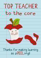 male female Thank You Card 12045 created by Presents Felt