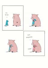 sad cheer Love & Friendship Card 6643 created by Redback Cards