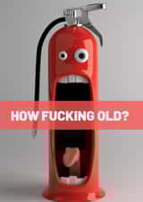 old funny Birthday Card 39702 created by Twisted Thoughts