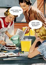 funny retro Birthday Card 39703 created by Twisted Thoughts