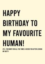 favourite human Card 14519 created by designsbyphia