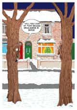 look brazen Christmas Card 15003 created by Andrew Murphy