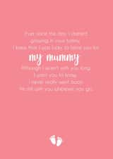miscarriage stillbirth Mothers Day Card 39555 created by Kimberley dobison