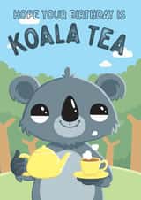 Koala KoalaTea Card 39170 created by Koala Tea Party