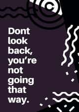 dont look Love & Friendship Card 13400 created by Duper Cards