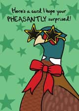 Pheasant suprise Card 37784 created by OhJaye