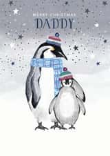 Daddy Penguin Christmas created by Louise Tiler
