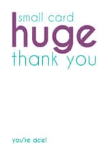 small huge Thank You Card 15400 created by Speckled Wren