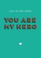 hero proud Love & Friendship Card 9893 created by Jon Hall Design