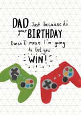 just because Birthday Card 14277 created by Pom Pom Party Cards