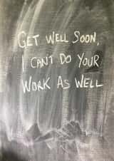 soon cant Get Well Card 15097 created by Hot Balloon Art