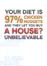 house funny New Home Card 14476 created by Picardso