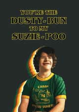 stranger things dustybun Anniversary Card 13554 created by Bonne Nouvelle