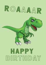 Dinosaur Boy Card 28287 created by Tanja Riddell