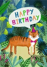 jungle child Birthday Card 14699 created by Late and Soon