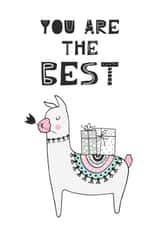 llama alpaca Love & Friendship Card 38527 created by Helen Priest