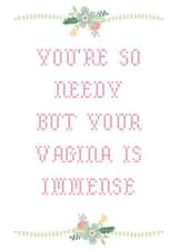 girlfriend needy Anniversary Card 7722 created by Em Eato