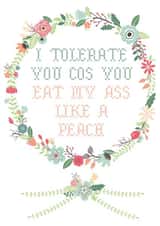 rude ass Anniversary Card 29874 created by Em Eato