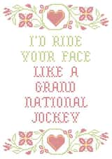 rude ride Anniversary Card 29875 created by Em Eato