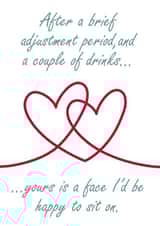 adjustment period Anniversary Card 7723 created by Em Eato