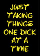 male female Humour Card 15743 created by Philip Normal X kissmekwik