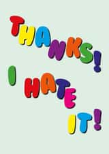 male female Thank You Card 15745 created by Philip Normal X kissmekwik