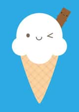 Kawaii Ice Cream Cone created by Asking For Trouble