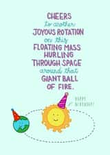 cheers joyous Birthday Card 15682 created by Carla Letters