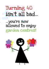 turning 40 Birthday Card 13885 created by Claire.Made.This