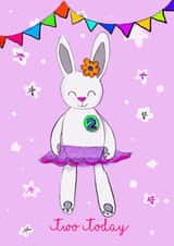 Cute 2 Birthday Card 11979 created by SootysSweetScribbles