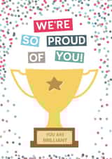 proud brilliant Congratulations Card 3887 created by Wink Design - Michelle Roberts