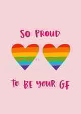 LGBTQ+ Gay/ Bi/ Lesbian Pride Love Valentine's Anniversary Card created by Lucy Maggie Designs