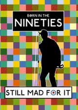 nineties Oasis Birthday Card 15536 created by @2Fs Design