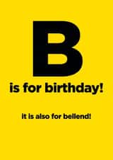 birthday happy Card 22601 created by Colonel I. P. Knightly