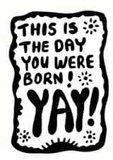 born today Birthday Card 15768 created by SirenSeventyOne