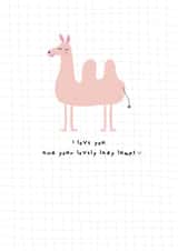 boobs camel Anniversary Card 38210 created by Ooh I Like That Design