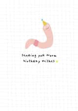worm birthday Birthday Card 14437 created by Ooh I Like That Design