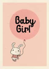 newbaby babygirl Card 26004 created by Cathy Haworth