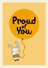 proud you Congratulations Card 3294 created by Cathy Haworth