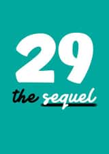 30 movie Birthday Card 13986 created by Foggish