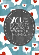 Friendship love Anniversary Card 14398 created by Mariela Nazar